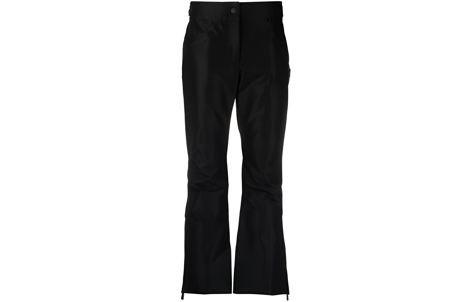 (Women) Moncler Grenoble FW22  Black Flared Ski Pants Straight Casual Fit H20982G00005549F9999