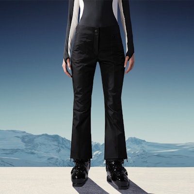(Women) Moncler Grenoble FW22 Black Flared Ski Pants Straight Casual Fit H20982G00005549F9999 Purchase (Women) Moncler Grenoble FW22 Black Flared Ski Pants Straight Casual Fit H20982G00005549F9999