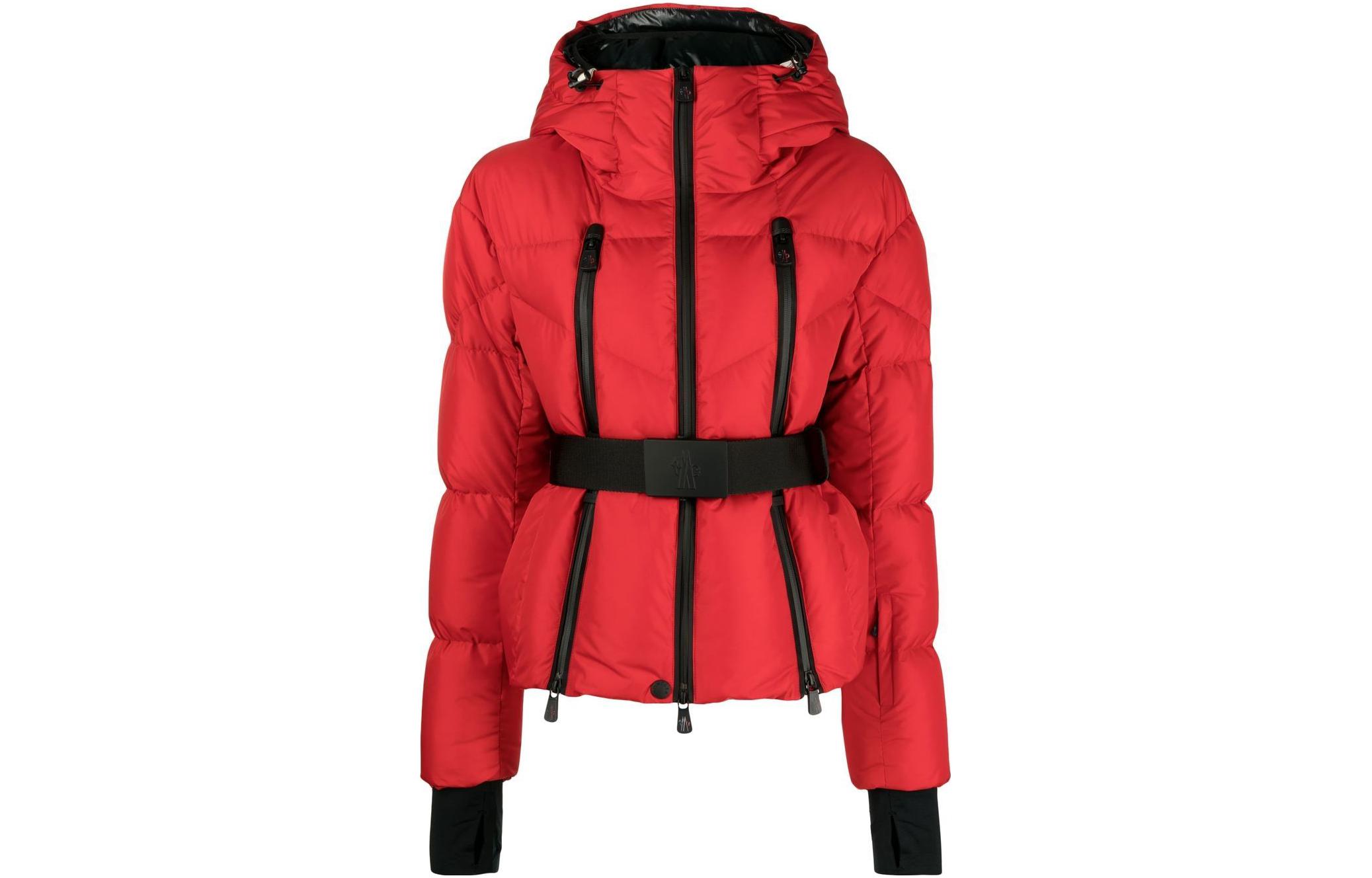 (Women) Moncler Grenoble FW22 Solid Zip Jacket  Red 1A000525399E453 圖 2