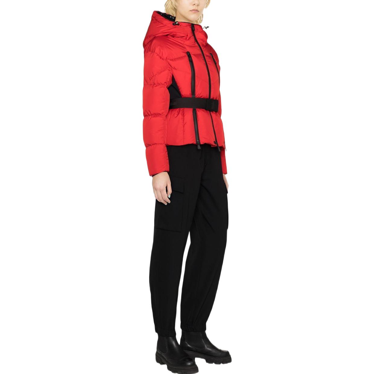 (Women) Moncler Grenoble FW22 Solid Zip Jacket  Red 1A000525399E453 圖 4