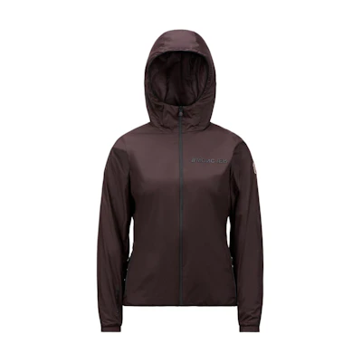 (Women) Moncler Grenoble FW24 Waterproof Hooded Jacket Brown J20981G00001596H548E