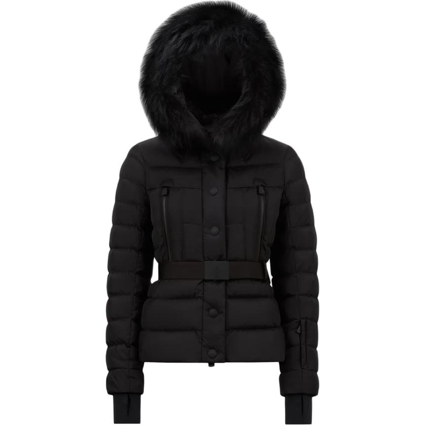 Order (W) Moncler Grenoble FW24 Beverley Chaqueta Esquí Slim Fit Negra. J20981A000575399E999