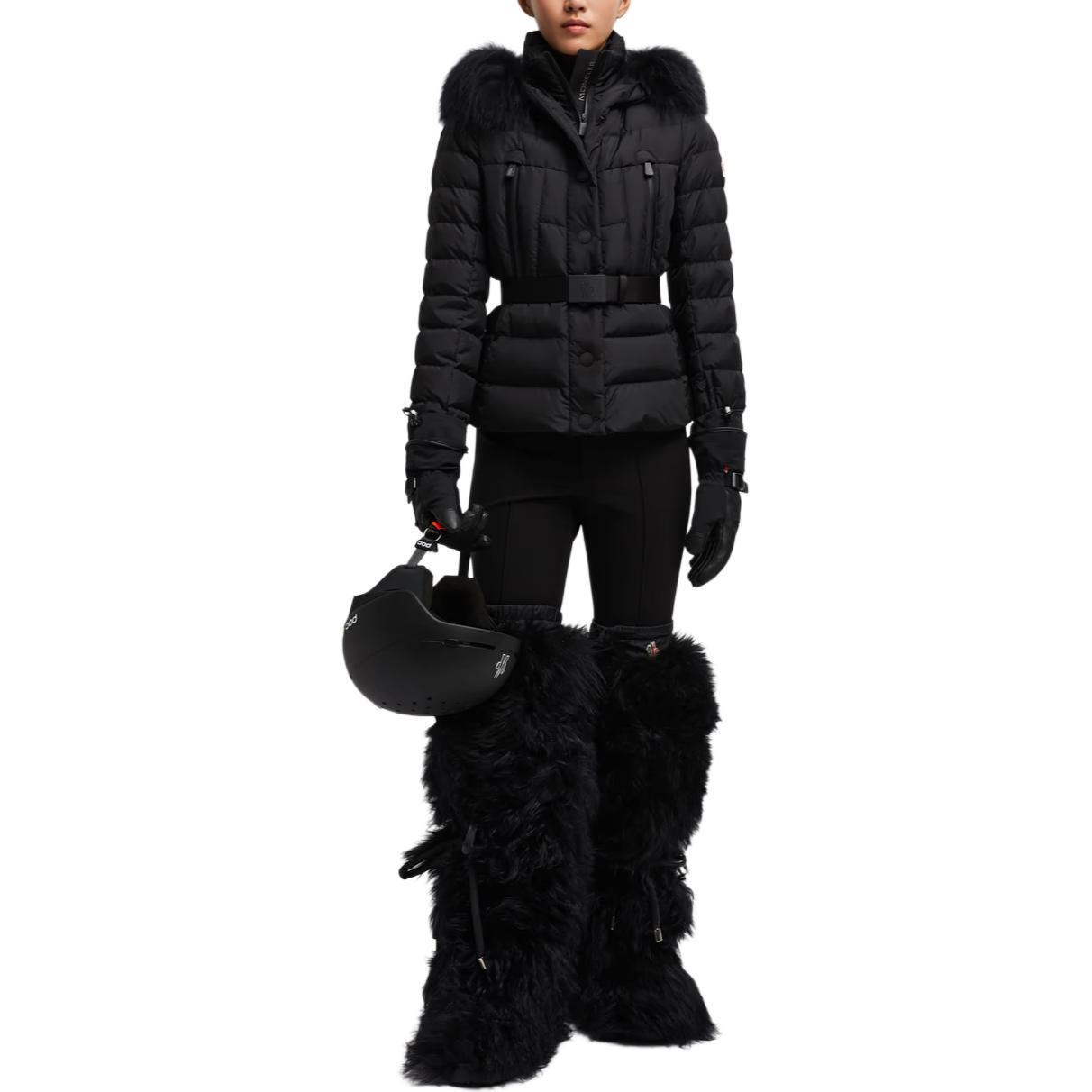 Purchase (W) Moncler Grenoble FW24 Beverley Chaqueta Esquí Slim Fit Negra. J20981A000575399E999