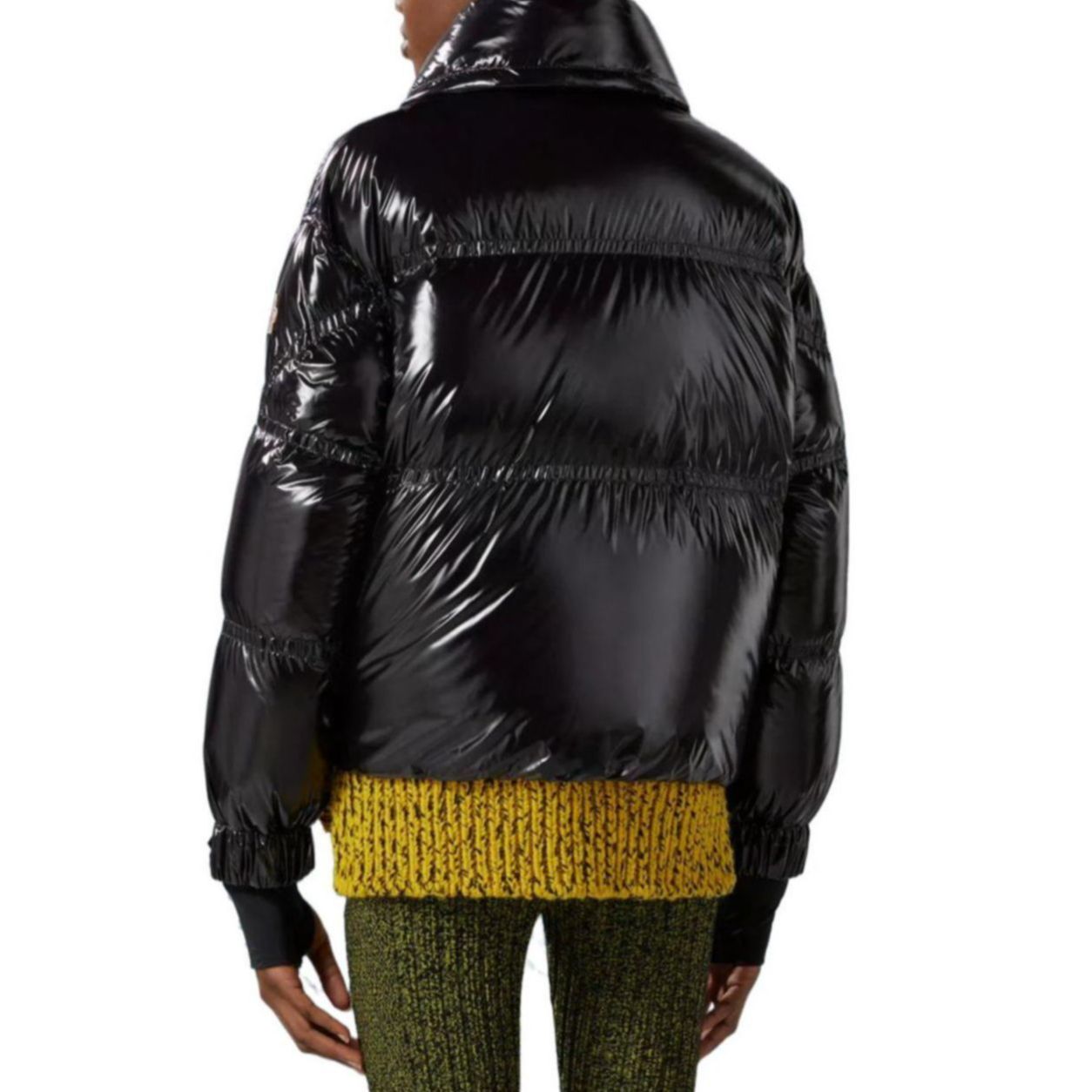 Purchase (W) 蒙克莱Grenoble FW24 Cluses黑色短款羽绒夹克拉链款式. I20981A00048539FT999