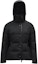 Buy (Women) Moncler Grenoble FW24 Guyane Black Hooded Slim Down Jacket Windproof Waterproof J20981A5124053861999