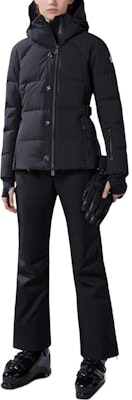 (Women) Moncler Grenoble FW24 Guyane Black Hooded Slim Down Jacket Windproof Waterproof J20981A5124053861999 Purchase (Women) Moncler Grenoble FW24 Guyane Black Hooded Slim Down Jacket Windproof Waterproof J20981A5124053861999