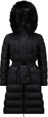 (Women) Moncler Grenoble FW24 KHLOE Shearling Trim Long Down Jacket Women Black. J20931C000235968E999 Buy (Women) Moncler Grenoble FW24 KHLOE Shearling Trim Long Down Jacket Women Black. J20931C000235968E999