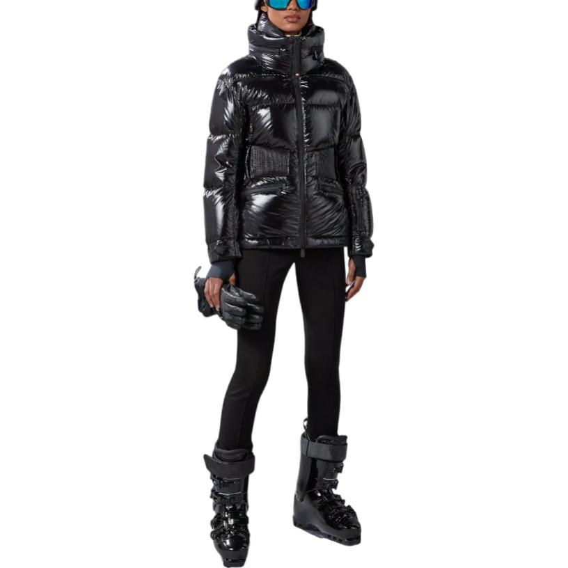 (Women) Moncler Grenoble Glossy Puffer Jacket High Neck Long Sleeve  Black I20981A00031539FT999 圖 4