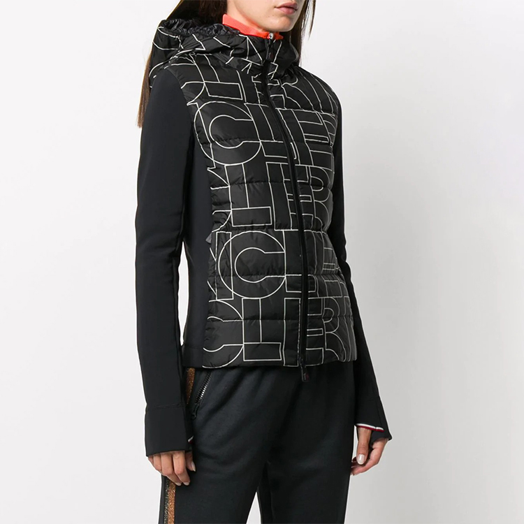 (Women) Moncler Grenoble MAGLIA Logo Down Jacket Womens Black F20988G5020080280999 圖 4