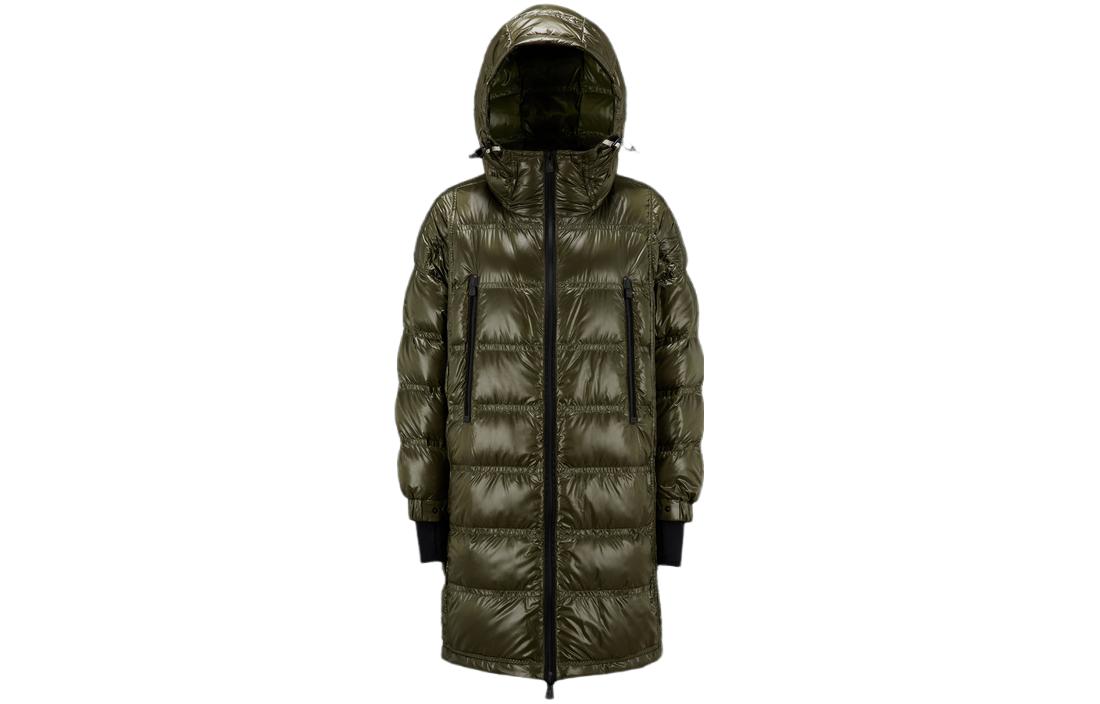 (Women) Moncler Grenoble Rochelair Long Hooded Down Jacket Women Deep Green. I20981C00002539JH833 圖 2