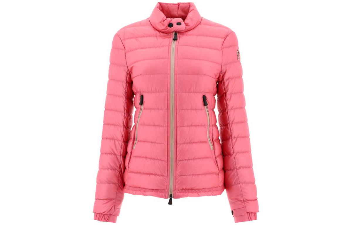 (Women) Moncler Grenoble Slim Fit Pink Zip-up Jacket for Women. WALIBI1A00005595B1542