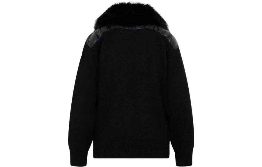 Lookbook (Women) Moncler Grenoble Solid Quilted Parka with Fur Hood  Black. 9B00006M1126999