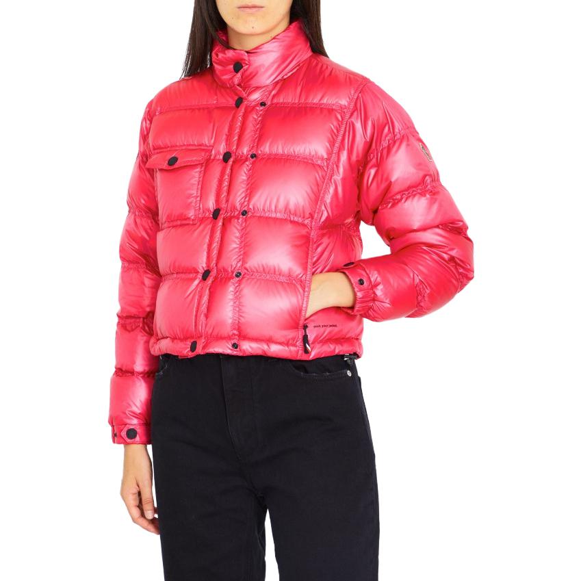 (Women) Moncler Grenoble Solid Single-Breasted Down Jacket Red . 1A00036539YL55E 圖 3