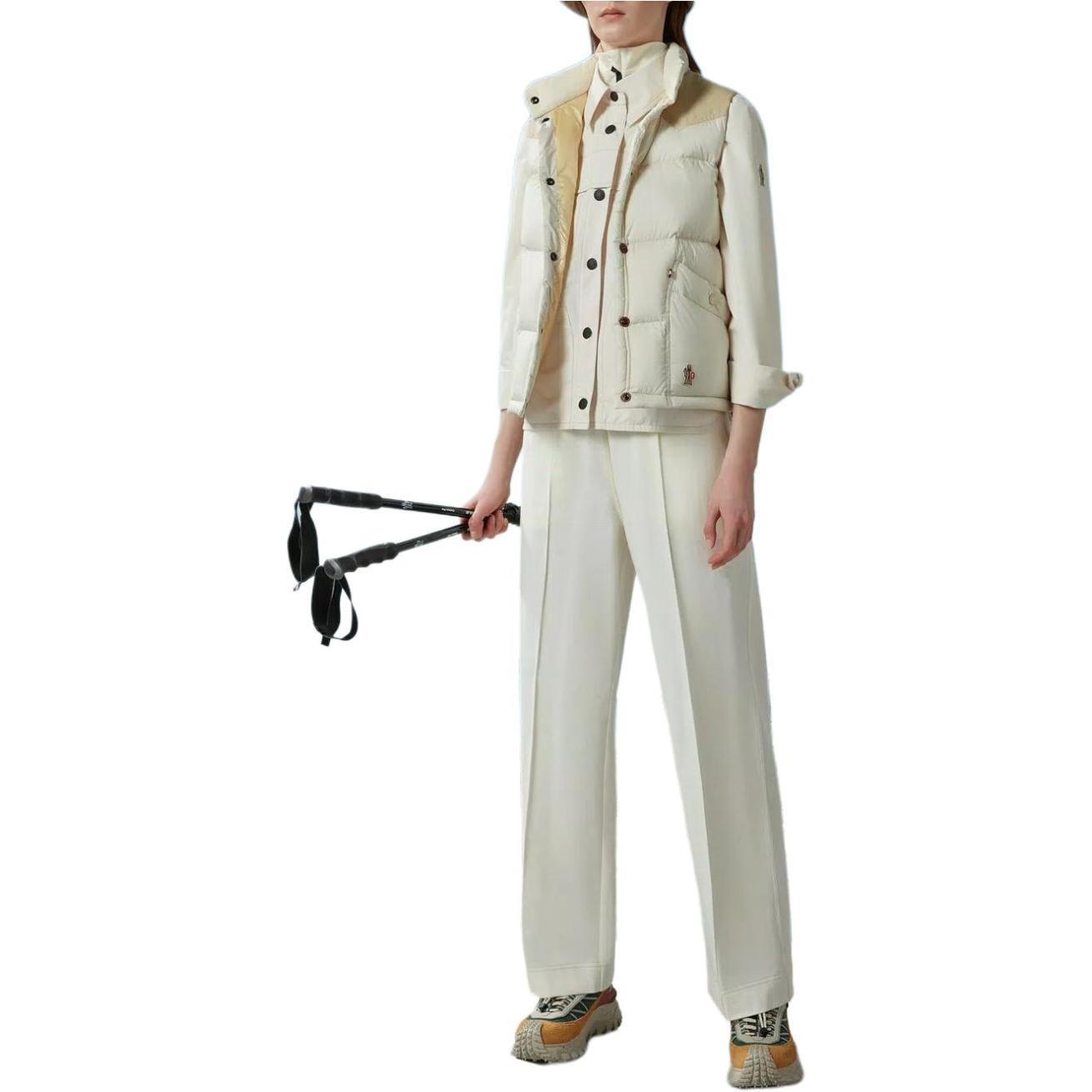 (Women) Moncler Grenoble Sorapis  White Down Puffer Vest Sleeveless Jacket. J10981A00007596K721F 圖 3