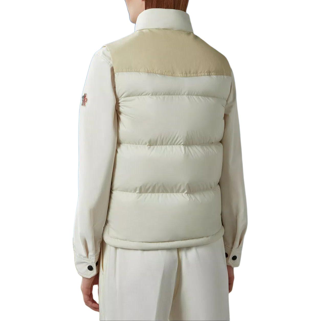 (Women) Moncler Grenoble Sorapis  White Down Puffer Vest Sleeveless Jacket. J10981A00007596K721F 圖 5