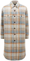 (Women) Moncler Grenoble SS22 Plaid Wool Coat with Fleece Lining Multicolor. H20981A00030899O9F05 (Women) Moncler Grenoble SS22 Plaid Wool Coat with Fleece Lining Multicolor. H20981A00030899O9F05