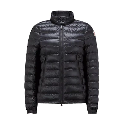 (Women) Moncler Grenoble SS23 Black Zip-Up Down Jacket with High Collar Design. I20981A00005595B1999