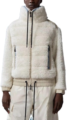 (W) Moncler Grenoble SS23 白色抓絨抽繩拉鍊羽絨外套 I20988G00020899A9034 Shop (W) Moncler Grenoble SS23 白色抓絨抽繩拉鍊羽絨外套 I20988G00020899A9034