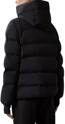 (Women) Moncler Grenoble Suisses Black Short Down Jacket with Letter Print. I20981A000245399D999 Purchase (Women) Moncler Grenoble Suisses Black Short Down Jacket with Letter Print. I20981A000245399D999