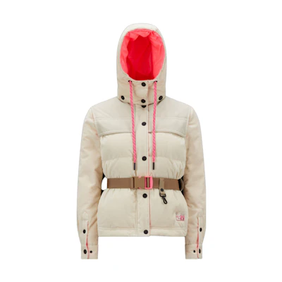 (Women) Moncler Grenoble Tetras Slim Fit White Long Sleeve Down Jacket. I20981A00003595EO035