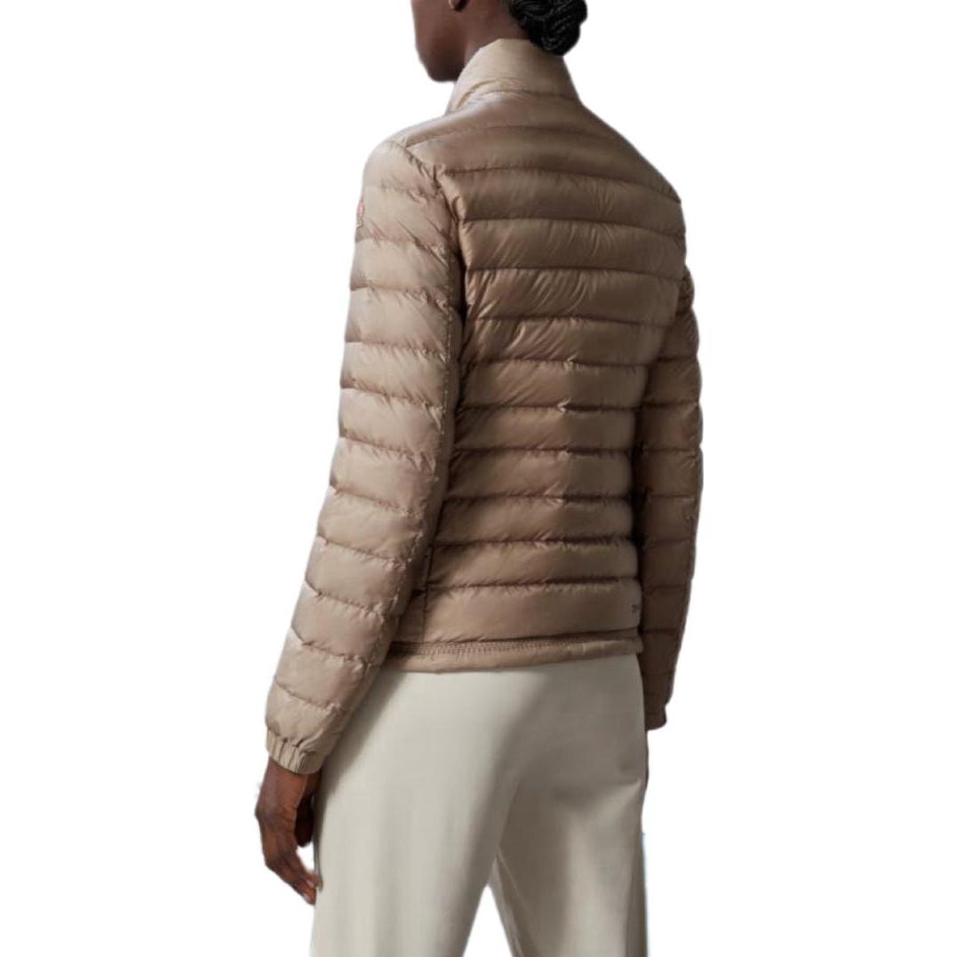 Shop (W) Moncler Grenoble Walibi Beige Down Jacket Kolar Berdiri & Zip. I20981A00005595B122D