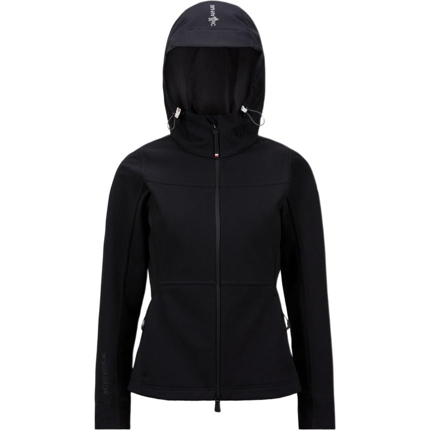 (Women) Moncler Grenoble Zumeles Hooded Zip Long Sleeve Jacket Black (). J20981A00018597O1999