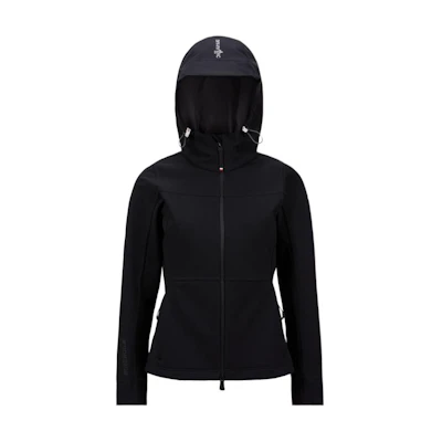 (Women) Moncler Grenoble Zumeles Hooded Zip Long Sleeve Jacket Black (). J20981A00018597O1999