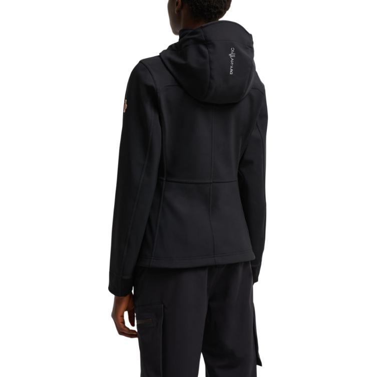 (Women) Moncler Grenoble Zumeles Hooded Zip Long Sleeve Jacket Black (). J20981A00018597O1999 圖 5