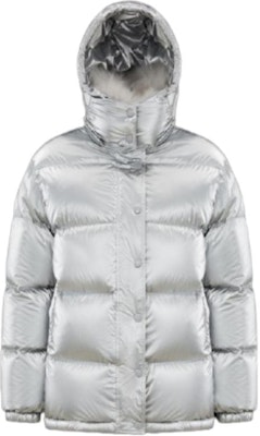 (W) Moncler Hanau FW22 Jaket Down Lengan Panjang Silver Putih Glossy. H20931A0010653A3H900 Buy (W) Moncler Hanau FW22 Jaket Down Lengan Panjang Silver Putih Glossy. H20931A0010653A3H900