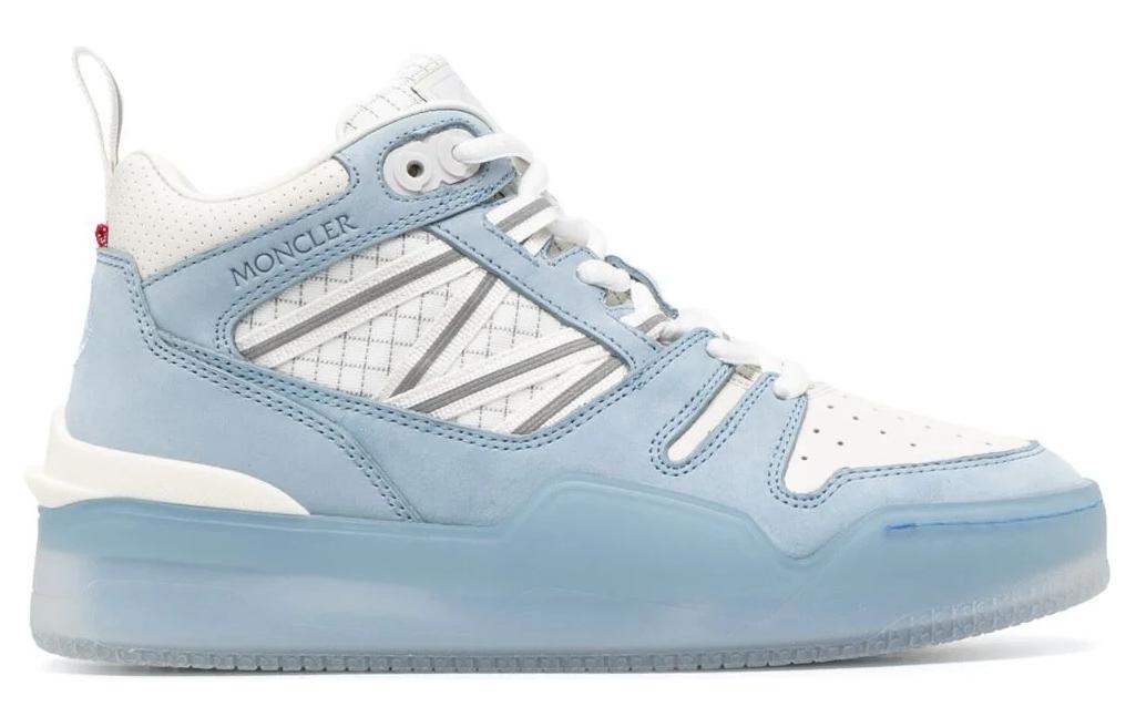 (W) Moncler High-Top Sneaker 'Blue White' 圖 2