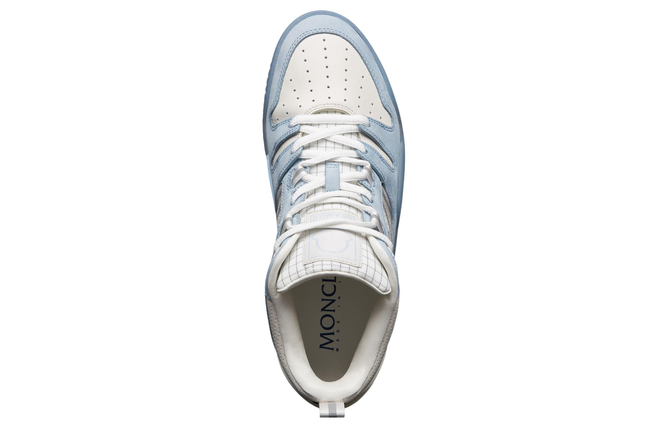 (W) Moncler High-Top Sneaker 'Blue White' 圖 5