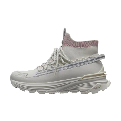 (W) Moncler High-Top Sneakers 'Grey White Pink'
