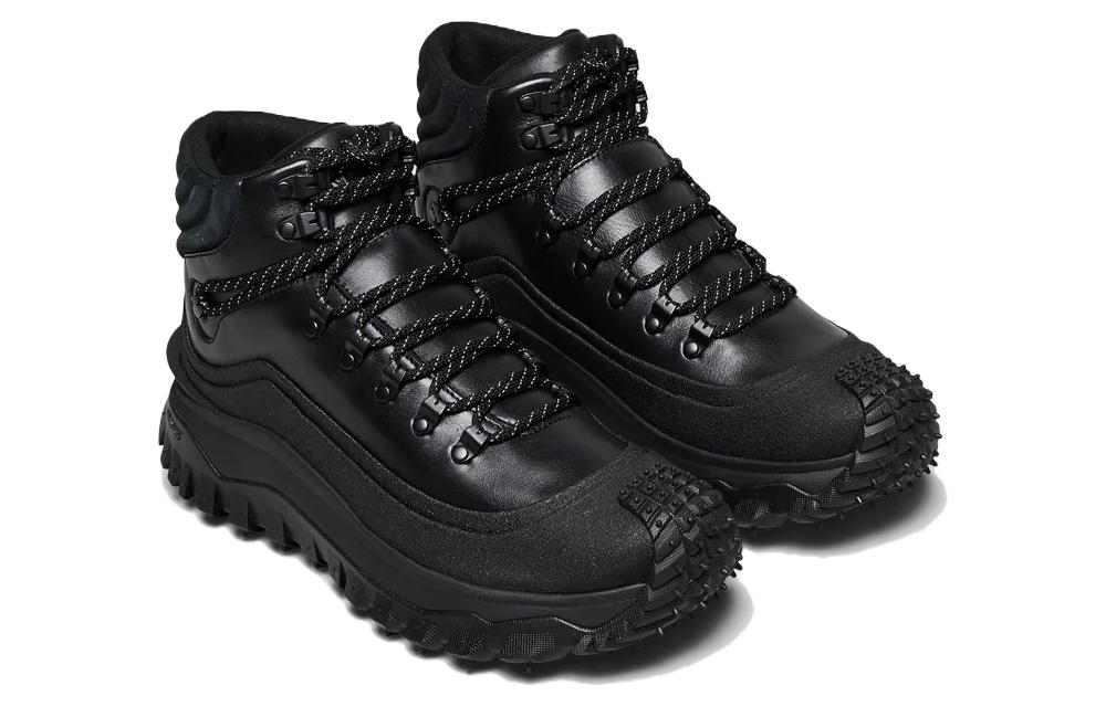 (W) Moncler High-Top 'Black' 圖 4