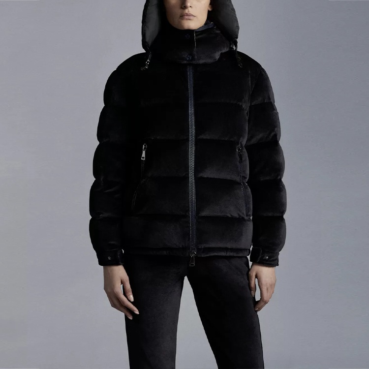 (Women) Moncler Holostee Logo Down Jacket Black G20931A00108595KC780 圖 4