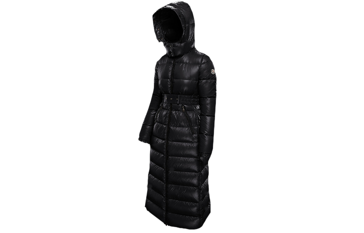 (Women) Moncler Hudson Black Down Puffer Jacket with Logo 0931D53002C0065999 圖 4