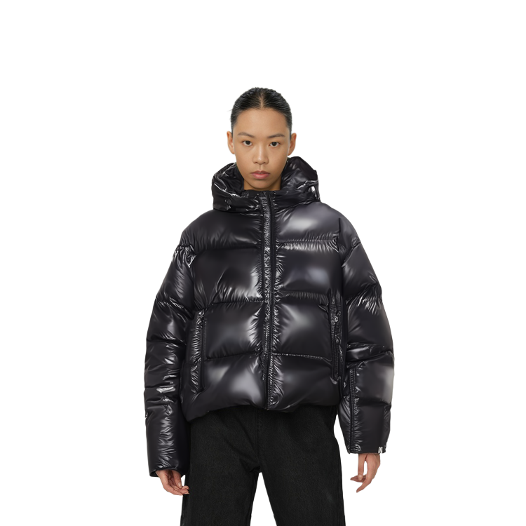 Details for (Women) Moncler Huppe  Short Puffer Jacket with Hood Black I20931A001315963V99C