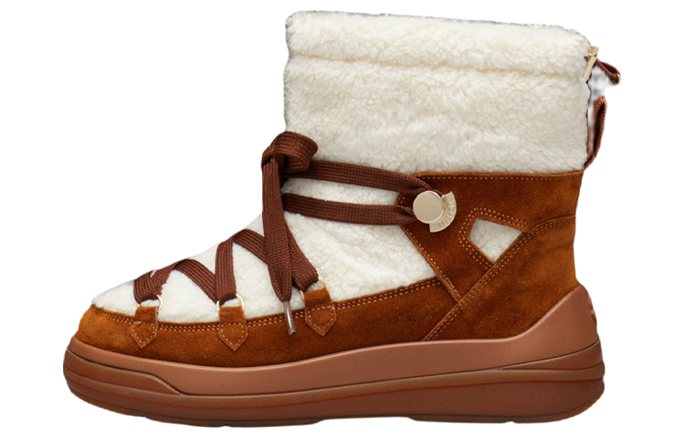(W) Moncler Insolux 'Brown Snowboot'