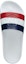 Shop (W) Moncler Jeanne Slide 'Putih Tricolor' H109B4C0-00600-1A49-002
