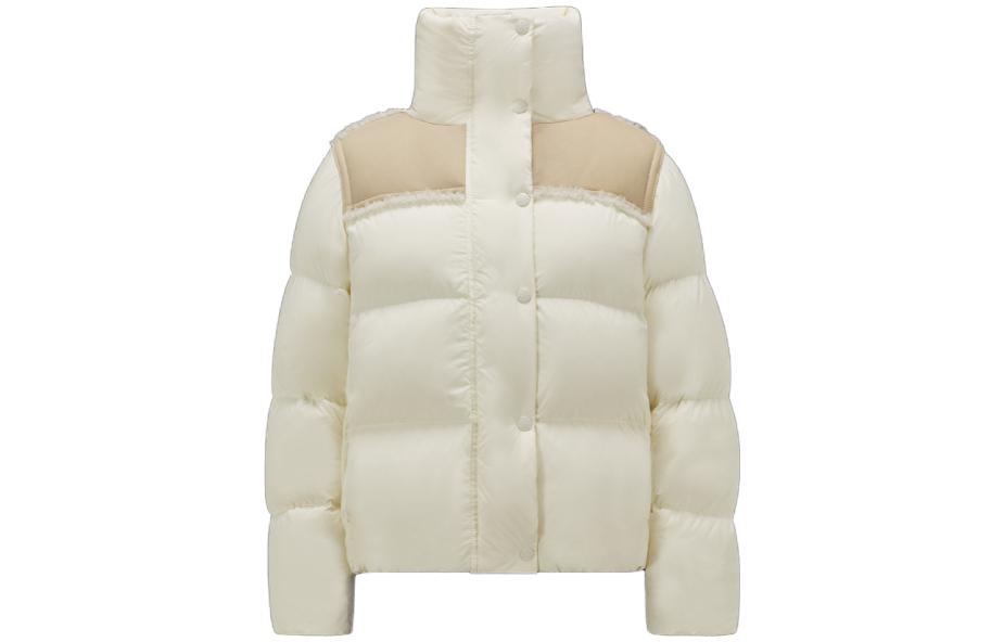 (Women) Moncler Jotty  Short Down Jacket White - Stand Collar Zip Design. I20931A0020753862034 圖 2