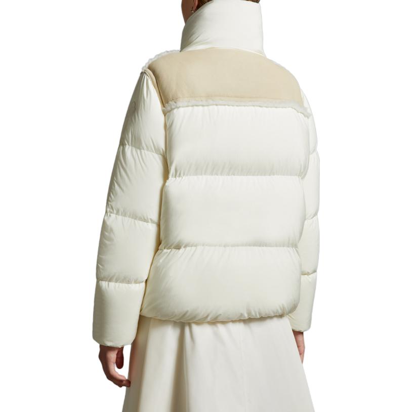 (Women) Moncler Jotty  Short Down Jacket White - Stand Collar Zip Design. I20931A0020753862034 圖 5
