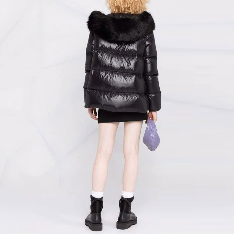 (Women) Moncler Laiche Black Puffer Hooded Down Jacket Winter Collection. h20931A0011768950999 圖 4