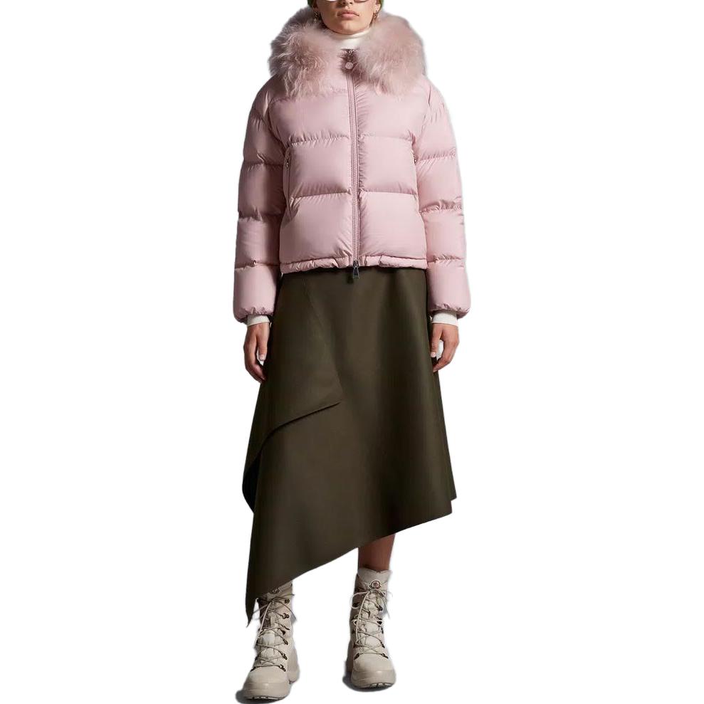 (Women) Moncler Laichefur  Light Pink Detachable Hood Down Jacket. I20931A0013854A8151A 圖 3