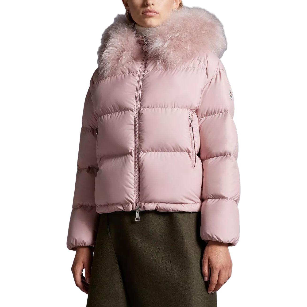 (Women) Moncler Laichefur  Light Pink Detachable Hood Down Jacket. I20931A0013854A8151A 圖 4