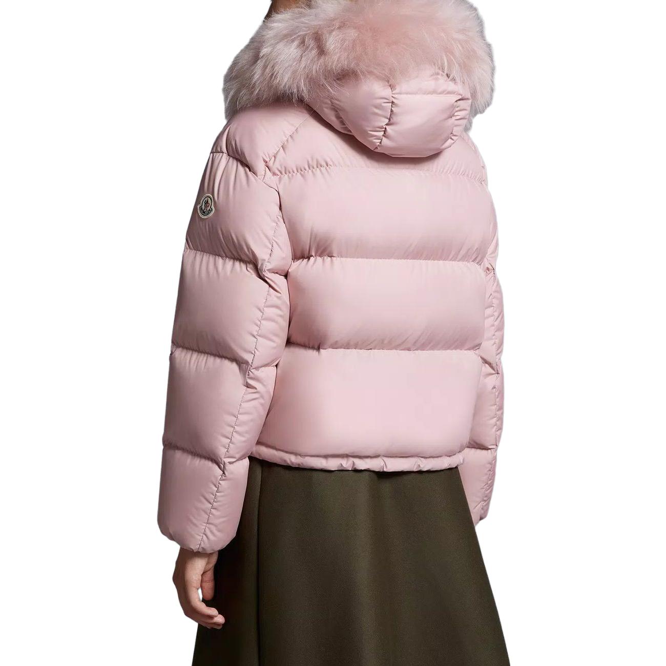 (Women) Moncler Laichefur  Light Pink Detachable Hood Down Jacket. I20931A0013854A8151A 圖 5