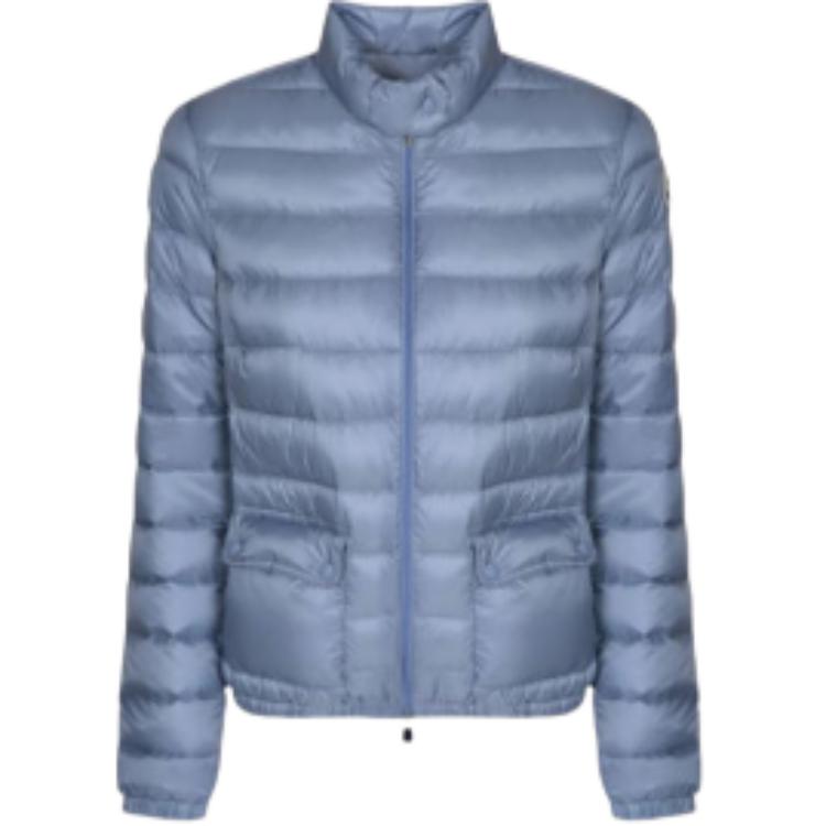 (Women) Moncler LANS  High-Neck Zip Down Jacket in Blue. J10931A1010053048715 圖 2