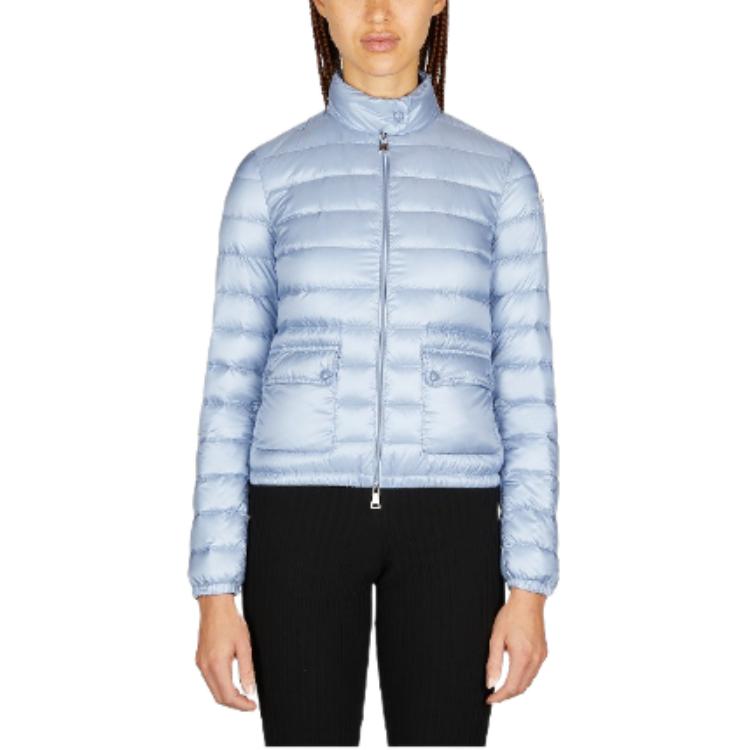 (Women) Moncler LANS  High-Neck Zip Down Jacket in Blue. J10931A1010053048715 圖 3