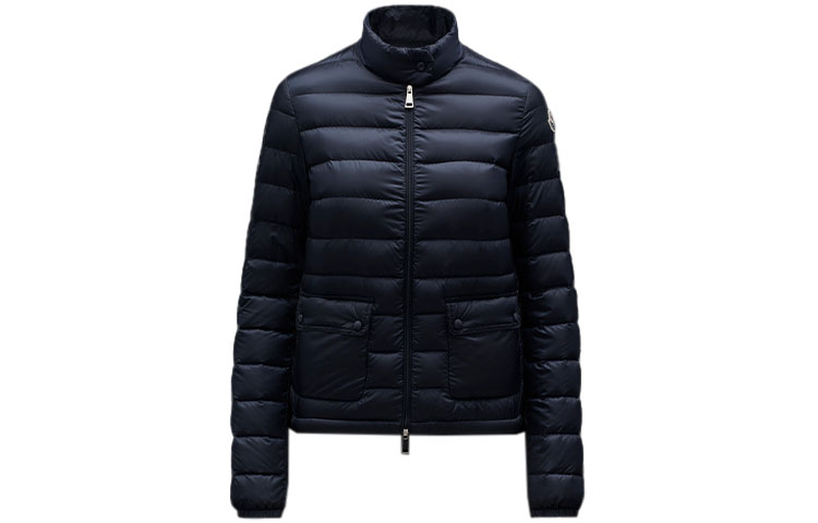 (Women) Moncler Lans  Midnight Blue Short Down Jacket with Zipper. H10931A1010053048778 圖 2