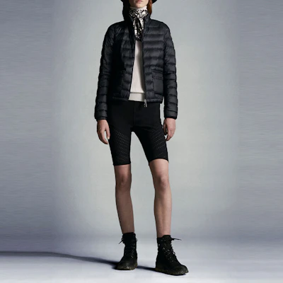 (W) Moncler Lans 午夜蓝短款拉链羽绒服 H10931A1010053048778 Shop (W) Moncler Lans 午夜蓝短款拉链羽绒服 H10931A1010053048778