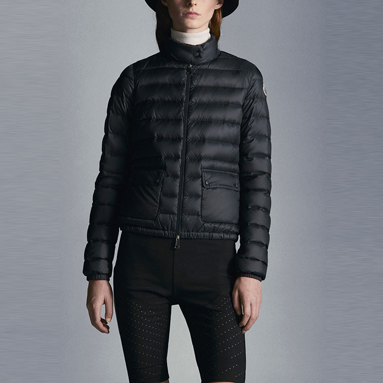 (Women) Moncler Lans  Midnight Blue Short Down Jacket with Zipper. H10931A1010053048778 圖 5