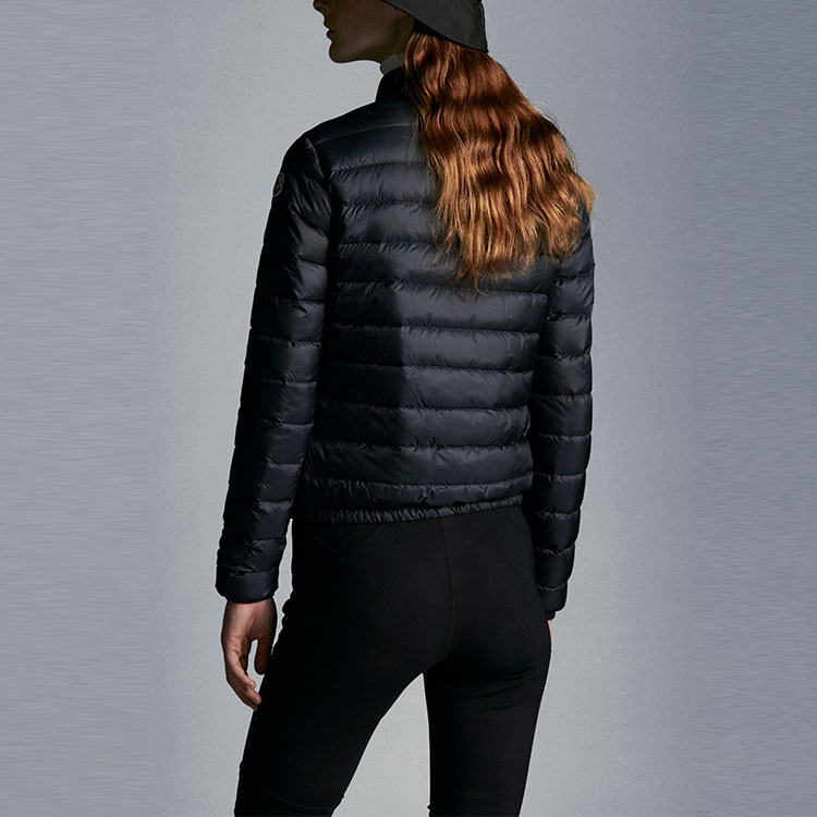 (Women) Moncler Lans  Midnight Blue Short Down Jacket with Zipper. H10931A1010053048778 圖 6